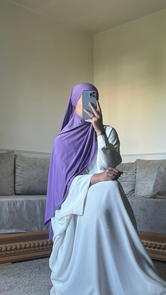 Voile jersey premium violet