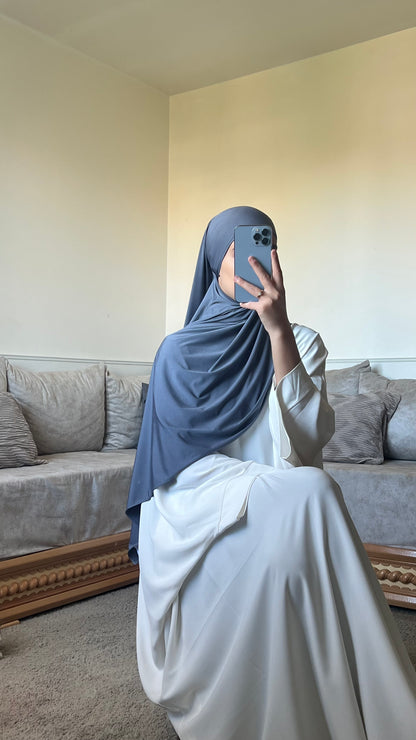 Voile jersey premium gris