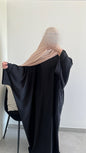 Abaya saoudienne noir