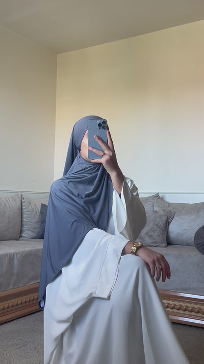 Voile jersey premium gris